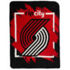 Portland Trail Blazers Blankets - Sherpa Blanket for Bed - Lightweight portland trail blazers blankets sherpa blanket for bed lightweight ver 4