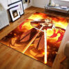 Rengoku Kyojuro Rug Demon Slayer Carpets Anime Bedroom Carpet - Fits Various Room Layouts - Comfortable Underfoot Carpet rengoku kyojuro rug demon slayer carpets anime bedroom carpet fits various room layouts comfortable underfoot carpet ver 499
