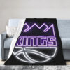 Sacramento Kings Blanket - Fleece Blanket for Bed - Lightweight sacramento kings blanket fleece blanket for bed lightweight ver 12