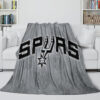 San Antonio Spurs Blanket - Sherpa Blanket for Bed - Cozy (Queen Size) san antonio spurs blanket sherpa blanket for bed cozy queen size ver 13