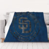 San Diego Padres Blanket - Fleece Blanket for Couch - Warm (Multiple Sizes) san diego padres blanket fleece blanket for couch warm multiple sizes ver 33