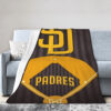 San Diego Padres Blanket - Sherpa Blanket for Sofa - Soft san diego padres blanket sherpa blanket for sofa soft ver 26