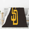 San Diego Padres Blanket - Sherpa Blanket for Sofa - Warm san diego padres blanket sherpa blanket for sofa warm ver 6