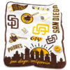 San Diego Padres Blankets - Fleece Blanket for Bed - Warm san diego padres blankets fleece blanket for bed warm ver 31