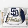 San Diego Padres Blankets - Fleece Blanket for Gift - Cozy san diego padres blankets fleece blanket for gift cozy ver 24