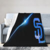 San Diego Padres Blankets - Fleece Blanket for Gift - Soft (Multiple Sizes) san diego padres blankets fleece blanket for gift soft multiple sizes ver 46