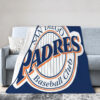 San Diego Padres Blankets - Fleece Blanket for Sofa - Lightweight (Queen Size) san diego padres blankets fleece blanket for sofa lightweight queen size ver 2