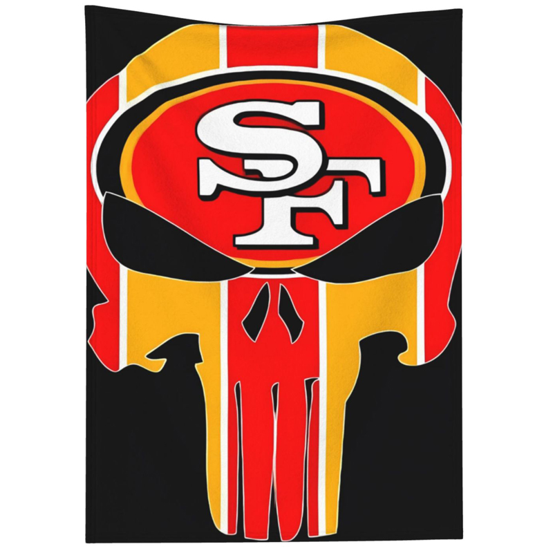 san-francisco-49ers-blanket-fleece-blanket-for-bed-lightweight-multiple-sizes-ver-73 san francisco 49ers blanket fleece blanket for bed lightweight multiple sizes ver 73
