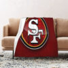 San Francisco 49ers Blanket - Fleece Blanket for Bed - Warm san francisco 49ers blanket fleece blanket for bed warm ver 20