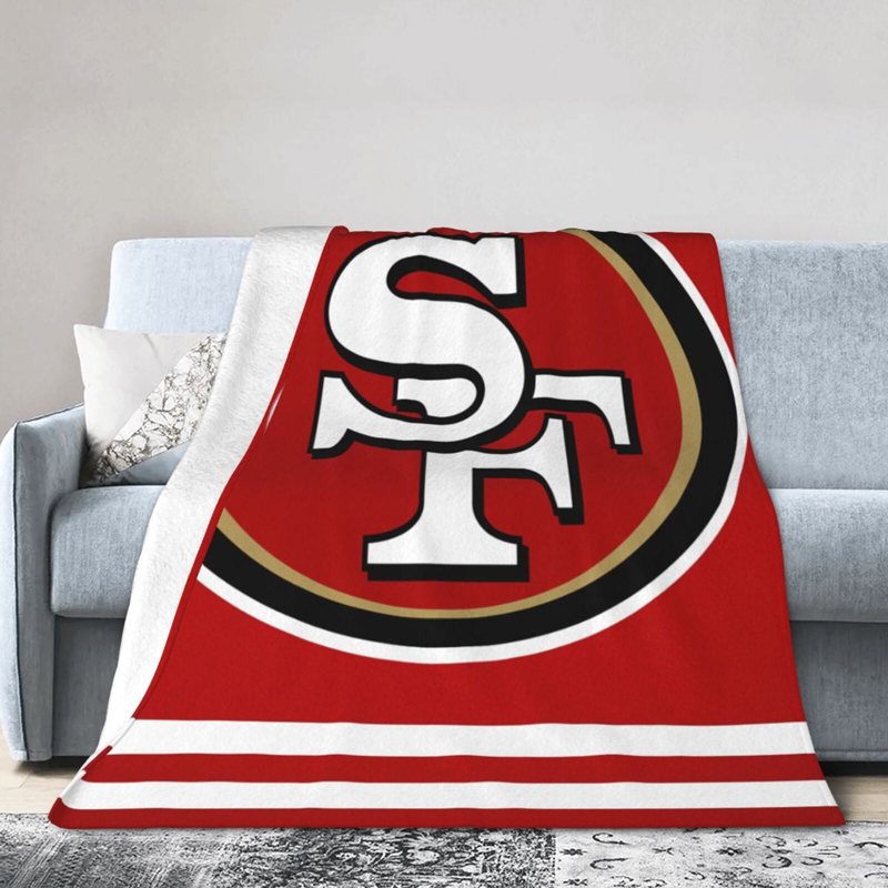 san-francisco-49ers-blanket-fleece-blanket-for-couch-cozy-ver-85 san francisco 49ers blanket fleece blanket for couch cozy ver 85