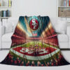 San Francisco 49ers Blanket - Fleece Blanket for Gift - Warm san francisco 49ers blanket fleece blanket for gift warm ver 23