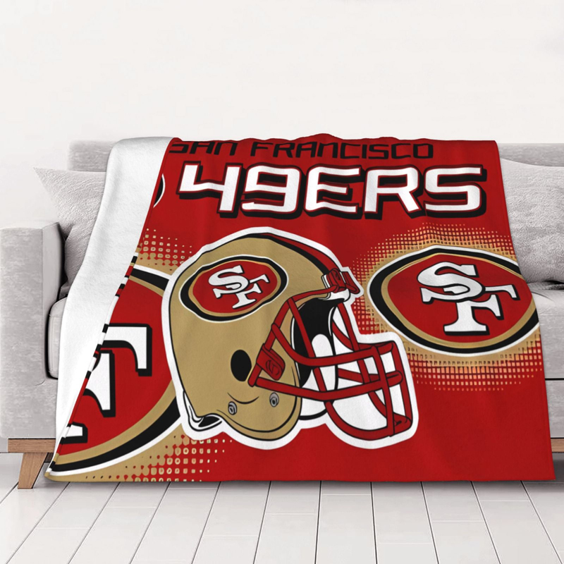 san-francisco-49ers-blanket-fleece-blanket-for-gift-warm-ver-80 san francisco 49ers blanket fleece blanket for gift warm ver 80