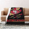 San Francisco 49ers Blanket - Fleece Blanket for Sofa - Soft san francisco 49ers blanket fleece blanket for sofa soft ver 19
