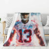 San Francisco 49ers Blanket - Sherpa Blanket for Bed - Lightweight (Queen Size) san francisco 49ers blanket sherpa blanket for bed lightweight queen size ver 49