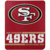 San Francisco 49ers Blanket - Sherpa Blanket for Bed - Lightweight san francisco 49ers blanket sherpa blanket for bed lightweight ver 28