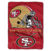 San Francisco 49ers Blanket - Sherpa Blanket for Gift - Cozy (Throw Size) san francisco 49ers blanket sherpa blanket for gift cozy throw size ver 122