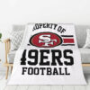 San Francisco 49ers Blanket - Sherpa Blanket for Gift - Lightweight san francisco 49ers blanket sherpa blanket for gift lightweight ver 106