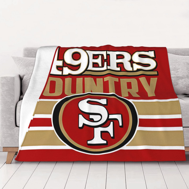 san-francisco-49ers-blankets-fleece-blanket-for-bed-lightweight-multiple-sizes-ver-81 san francisco 49ers blankets fleece blanket for bed lightweight multiple sizes ver 81
