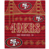 San Francisco 49ers Blankets - Fleece Blanket for Bed - Soft (Queen Size) san francisco 49ers blankets fleece blanket for bed soft queen size ver 24