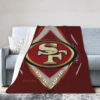 San Francisco 49ers Blankets - Fleece Blanket for Sofa - Warm (Multiple Sizes) san francisco 49ers blankets fleece blanket for sofa warm multiple sizes ver 15