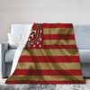 San Francisco 49ers Blankets - Sherpa Blanket for Couch - Warm san francisco 49ers blankets sherpa blanket for couch warm ver 18