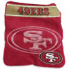 San Francisco 49ers Blankets - Sherpa Blanket for Gift - Warm (Queen Size) san francisco 49ers blankets sherpa blanket for gift warm queen size ver 94
