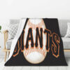 San Francisco Giants Blanket - Fleece Blanket for Sofa - Warm (Queen Size) san francisco giants blanket fleece blanket for sofa warm queen size ver 32