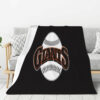 San Francisco Giants Blankets - Sherpa Blanket for Sofa - Lightweight (Throw Size) san francisco giants blankets sherpa blanket for sofa lightweight throw size ver 23