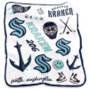 Seattle Kraken Blanket - Sherpa Blanket for Bed - Soft (Multiple Sizes) seattle kraken blanket sherpa blanket for bed soft multiple sizes ver 10