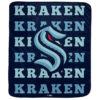 Seattle Kraken Blanket - Sherpa Blanket for Bed - Soft seattle kraken blanket sherpa blanket for bed soft ver 6