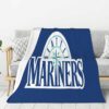 Seattle Mariners Blanket - Fleece Blanket for Couch - Cozy seattle mariners blanket fleece blanket for couch cozy ver 33