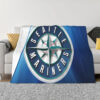 Seattle Mariners Blankets - Fleece Blanket for Gift - Warm seattle mariners blankets fleece blanket for gift warm ver 19