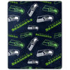 Seattle Seahawks Blanket - Fleece Blanket for Bed - Lightweight seattle seahawks blanket fleece blanket for bed lightweight ver 17