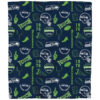 Seattle Seahawks Blanket - Fleece Blanket for Couch - Cozy seattle seahawks blanket fleece blanket for couch cozy ver 56