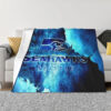 Seattle Seahawks Blanket - Sherpa Blanket for Bed - Lightweight seattle seahawks blanket sherpa blanket for bed lightweight ver 41