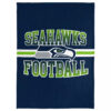 Seattle Seahawks Blanket - Sherpa Blanket for Couch - Warm (Throw Size) seattle seahawks blanket sherpa blanket for couch warm throw size ver 21