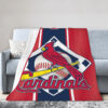 St Louis Cardinals Blanket - Fleece Blanket for Bed - Warm (Queen Size) st louis cardinals blanket fleece blanket for bed warm queen size ver 1