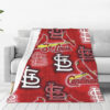 St Louis Cardinals Blanket - Fleece Blanket for Gift - Soft (Throw Size) st louis cardinals blanket fleece blanket for gift soft throw size ver 70