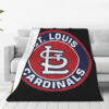 St Louis Cardinals Blanket - Sherpa Blanket for Couch - Lightweight st louis cardinals blanket sherpa blanket for couch lightweight ver 42