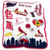 St Louis Cardinals Blanket - Sherpa Blanket for Gift - Soft st louis cardinals blanket sherpa blanket for gift soft ver 23