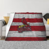 St Louis Cardinals Blankets - Fleece Blanket for Bed - Soft (Queen Size) st louis cardinals blankets fleece blanket for bed soft queen size ver 4