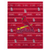 St Louis Cardinals Blankets - Sherpa Blanket for Bed - Warm (Multiple Sizes) st louis cardinals blankets sherpa blanket for bed warm multiple sizes ver 15