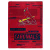 St Louis Cardinals Blankets - Sherpa Blanket for Couch - Cozy (Queen Size) st louis cardinals blankets sherpa blanket for couch cozy queen size ver 36