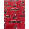 Tampa Bay Buccaneers Blanket - Sherpa Blanket for Sofa - Warm tampa bay buccaneers blanket sherpa blanket for sofa warm ver 50