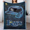 Tampa Bay Rays Blanket - Sherpa Blanket for Gift - Warm tampa bay rays blanket sherpa blanket for gift warm ver 15