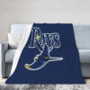 Tampa Bay Rays Blankets - Fleece Blanket for Sofa - Lightweight (Multiple Sizes) tampa bay rays blankets fleece blanket for sofa lightweight multiple sizes ver 18
