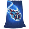Tennessee Titans Blanket - Fleece Blanket for Couch - Warm (Throw Size) tennessee titans blanket fleece blanket for couch warm throw size ver 49