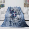 Tennessee Titans Blanket - Sherpa Blanket for Bed - Soft (Multiple Sizes) tennessee titans blanket sherpa blanket for bed soft multiple sizes ver 72