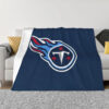 Tennessee Titans Blankets - Fleece Blanket for Couch - Warm (Throw Size) tennessee titans blankets fleece blanket for couch warm throw size ver 13