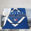Toronto Blue Jays Blanket - Sherpa Blanket for Bed - Warm (Multiple Sizes) toronto blue jays blanket sherpa blanket for bed warm multiple sizes ver 8